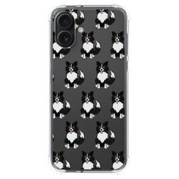 Funda Silicona Antigolpes para Iphone 16 Plus (6.7) diseño Perros 07 Dibujos