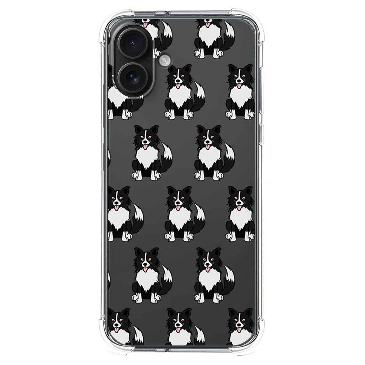 Funda Silicona Antigolpes para Iphone 16 Plus (6.7) diseño Perros 07 Dibujos