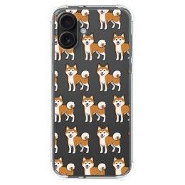 Funda Silicona Antigolpes para Iphone 16 Plus (6.7) diseño Perros 08 Dibujos