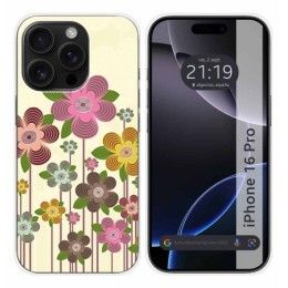 Funda Silicona para Iphone 16 Pro (6.3) diseño Primavera En Flor Dibujos