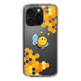 Funda Silicona Antigolpes para Iphone 16 Pro (6.3) diseño Abeja Dibujos