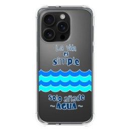 Funda Silicona Antigolpes para Iphone 16 Pro (6.3) diseño Agua Dibujos