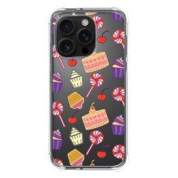 Funda Silicona Antigolpes para Iphone 16 Pro (6.3) diseño Dulces 01 Dibujos