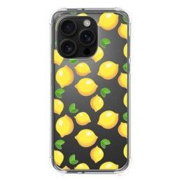 Funda Silicona Antigolpes para Iphone 16 Pro (6.3) diseño Limones Dibujos