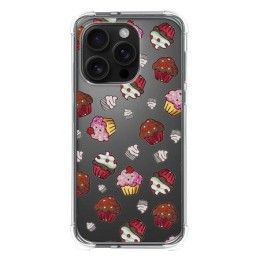 Funda Silicona Antigolpes para Iphone 16 Pro (6.3) diseño Muffins Dibujos