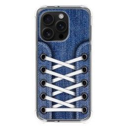 Funda Silicona Antigolpes para Iphone 16 Pro (6.3) diseño Zapatillas 01 Dibujos