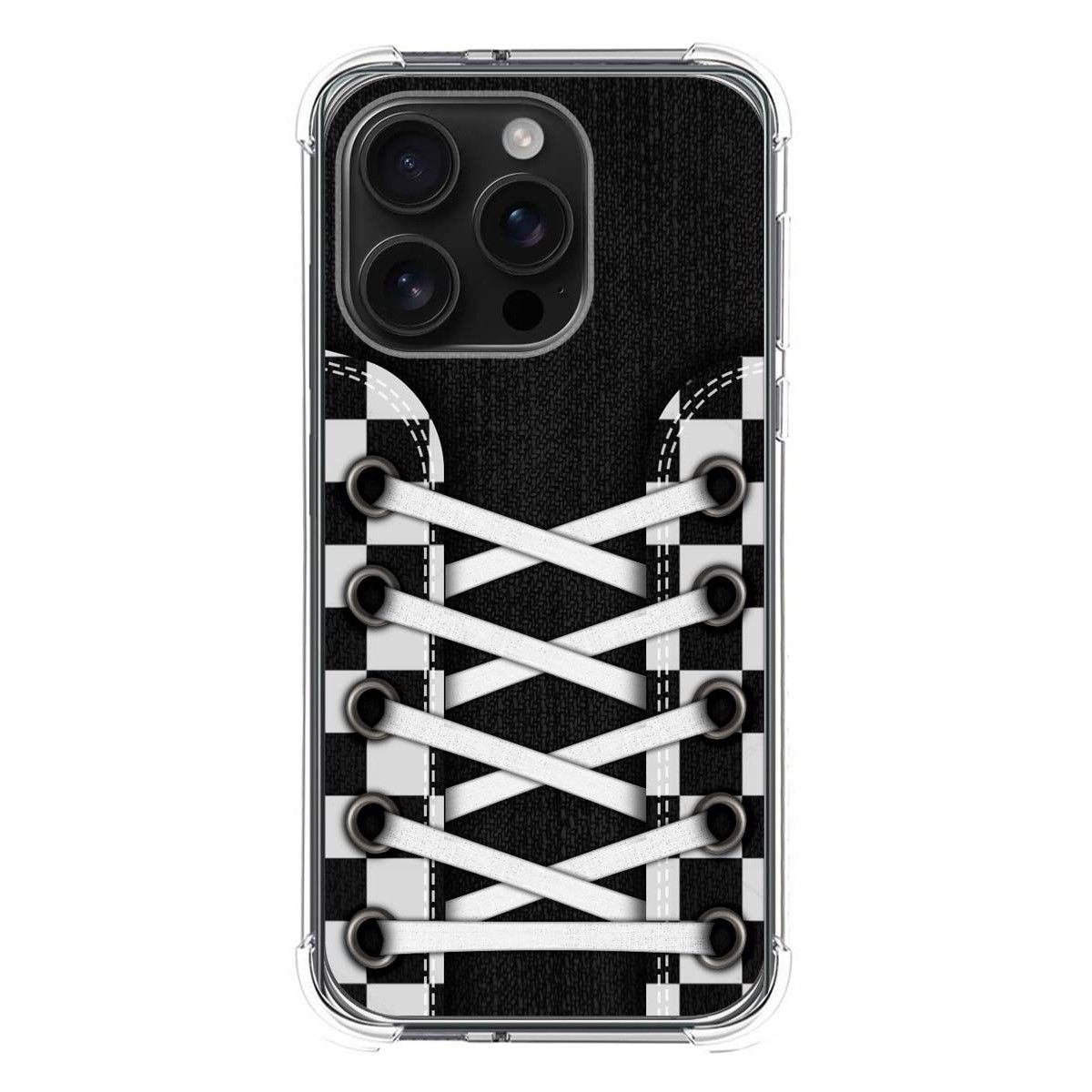 Funda Silicona Antigolpes para Iphone 16 Pro (6.3) diseño Zapatillas 03 Dibujos