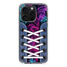 Funda Silicona Antigolpes para Iphone 16 Pro (6.3) diseño Zapatillas 07 Dibujos