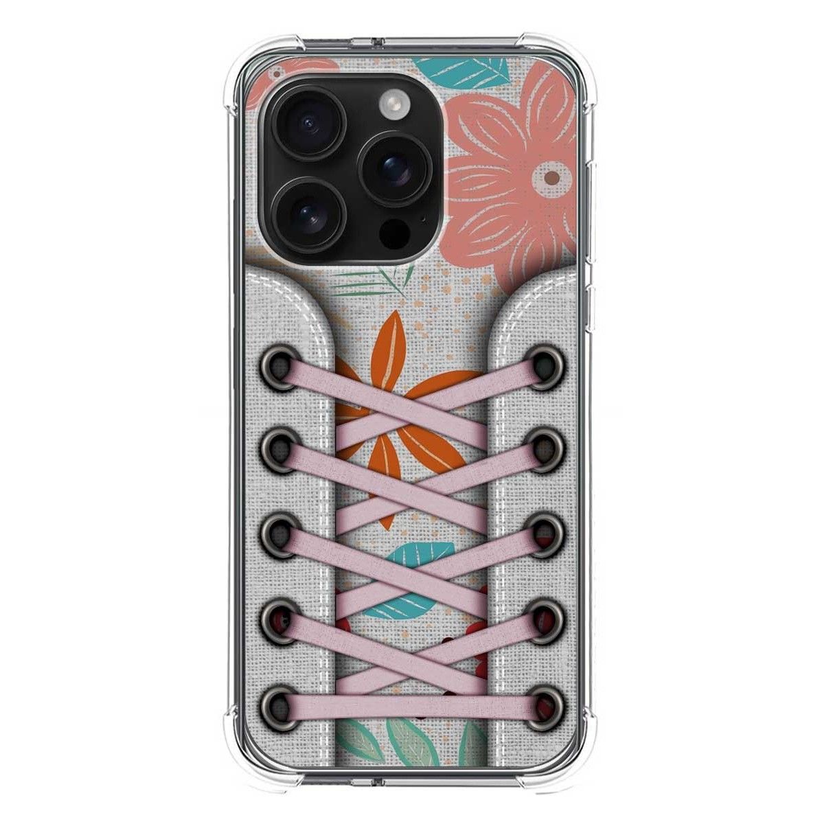 Funda Silicona Antigolpes para Iphone 16 Pro (6.3) diseño Zapatillas 09 Dibujos