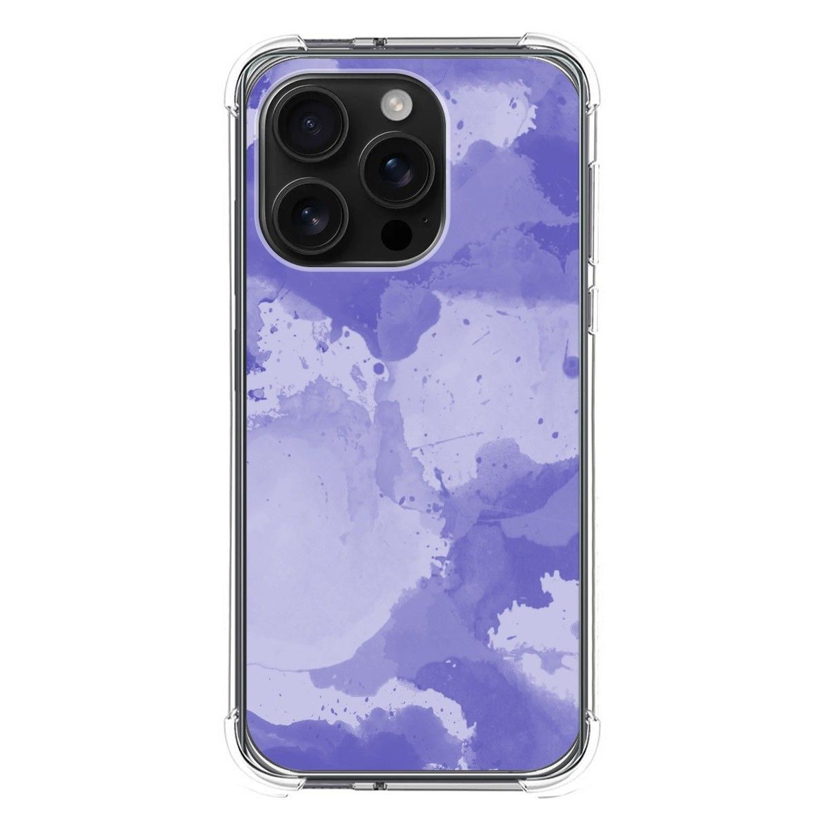 Funda Silicona Antigolpes para Iphone 16 Pro (6.3) diseño Acuarela 01 Dibujos