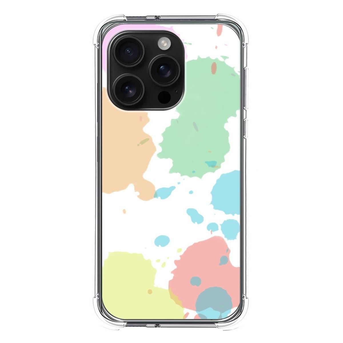 Funda Silicona Antigolpes para Iphone 16 Pro (6.3) diseño Acuarela 05 Dibujos