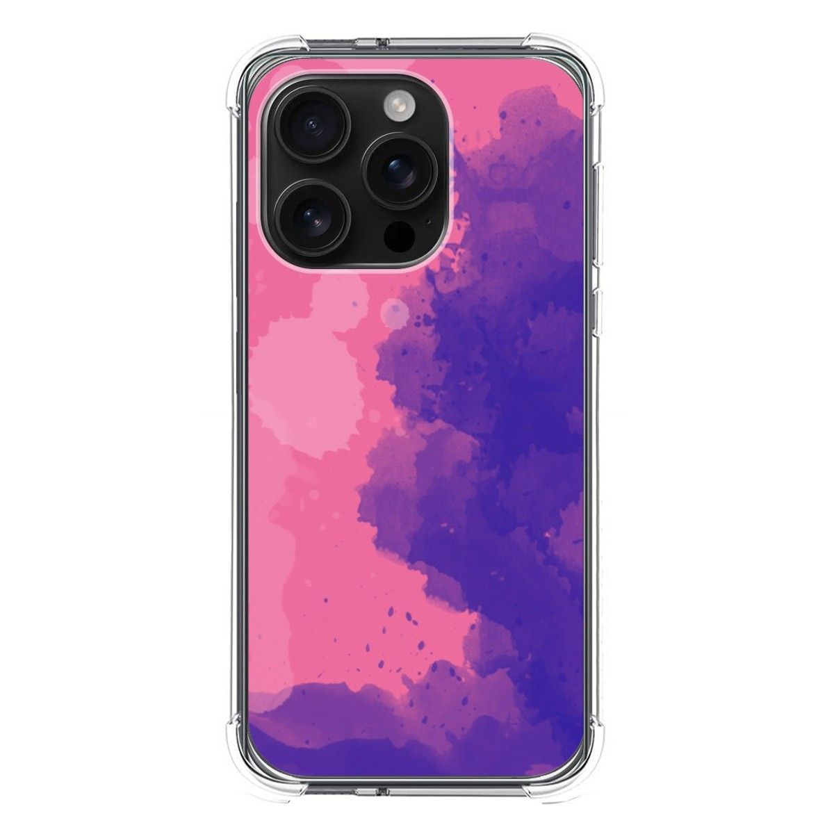 Funda Silicona Antigolpes para Iphone 16 Pro (6.3) diseño Acuarela 07 Dibujos