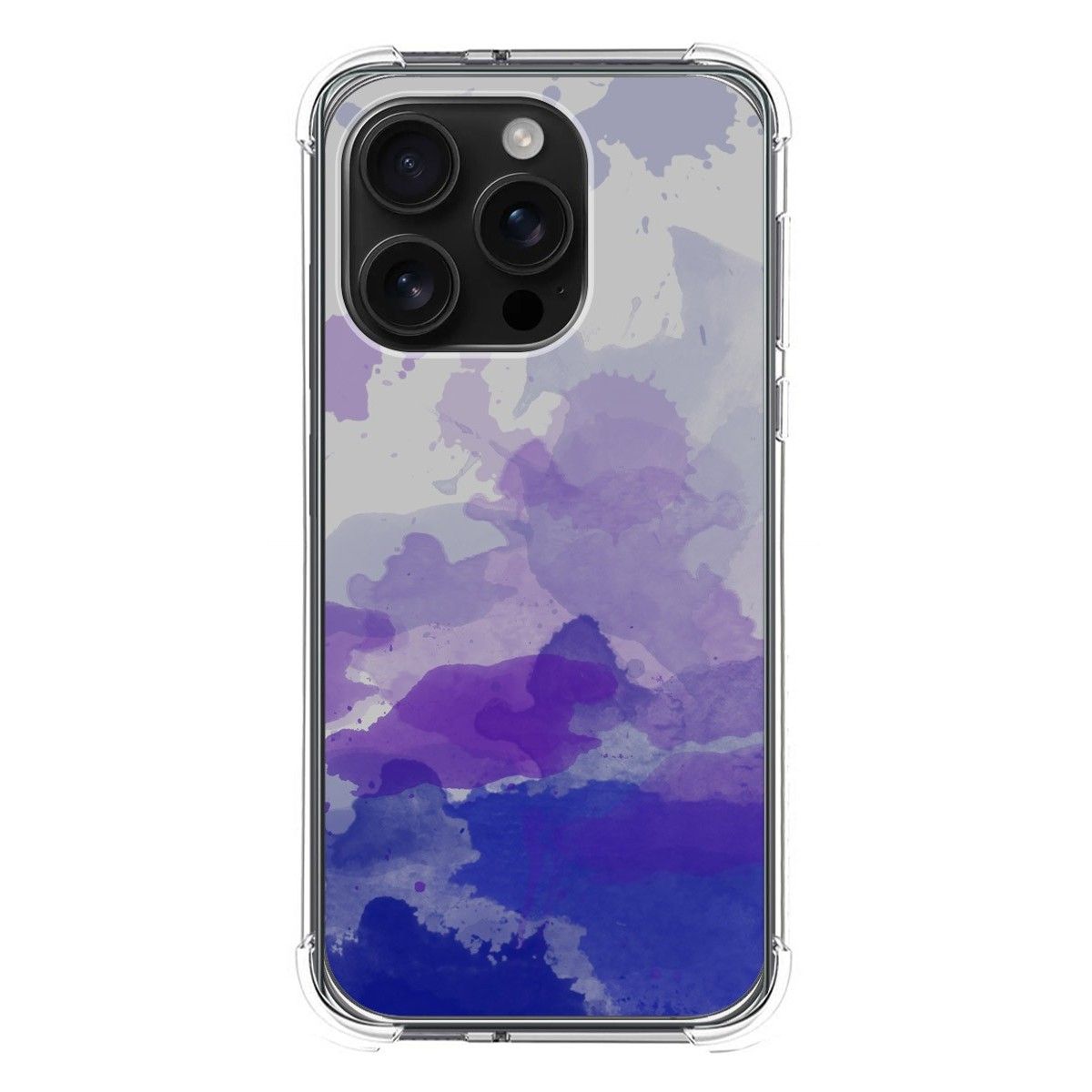 Funda Silicona Antigolpes para Iphone 16 Pro (6.3) diseño Acuarela 09 Dibujos