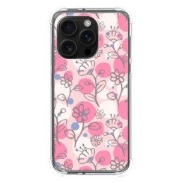 Funda Silicona Antigolpes para Iphone 16 Pro (6.3) diseño Flores 07 Dibujos