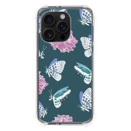 Funda Silicona Antigolpes para Iphone 16 Pro (6.3) diseño Flores 10 Dibujos