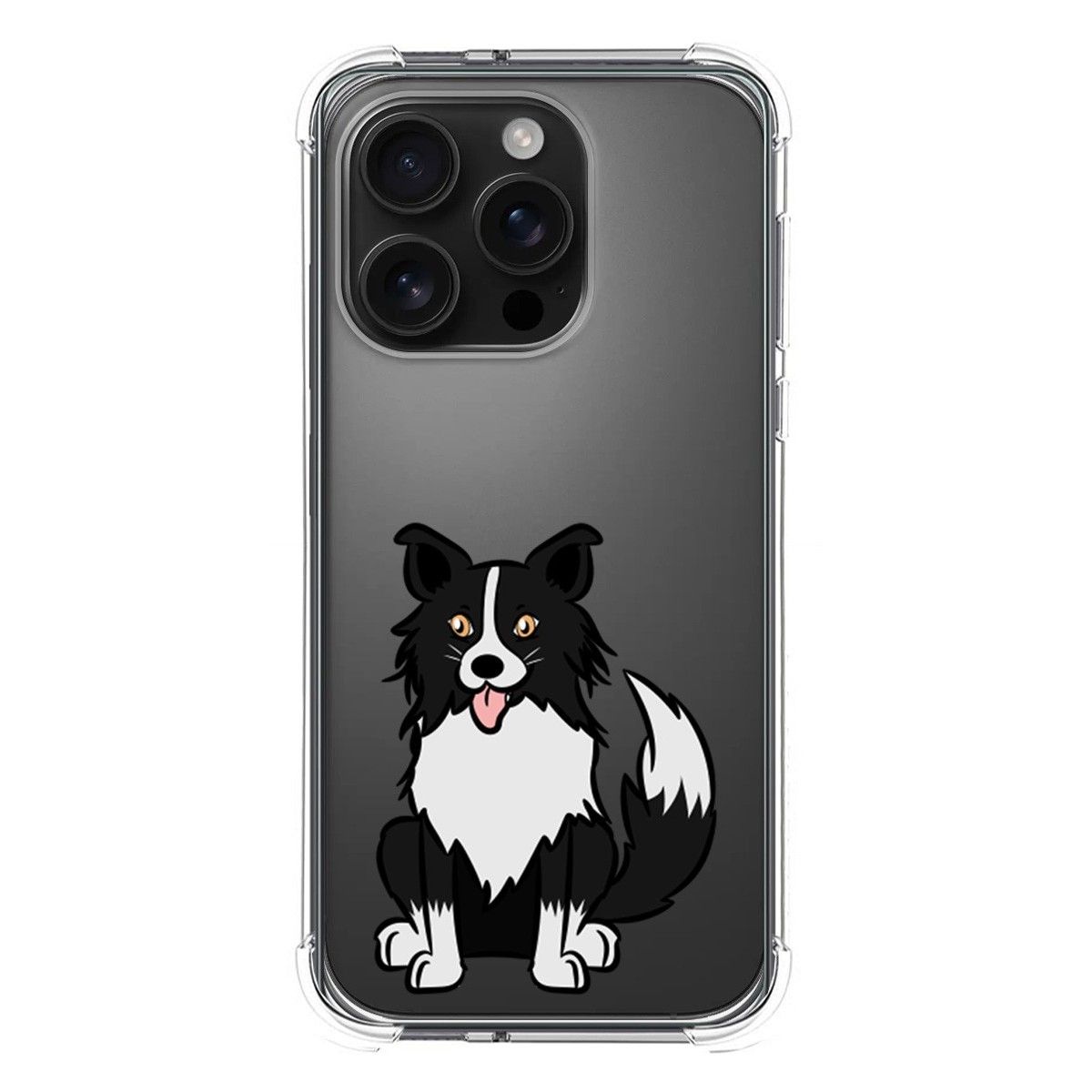 Funda Silicona Antigolpes para Iphone 16 Pro (6.3) diseño Perros 01 Dibujos