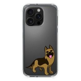 Funda Silicona Antigolpes para Iphone 16 Pro (6.3) diseño Perros 03 Dibujos