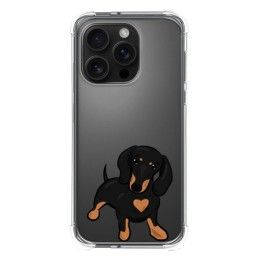 Funda Silicona Antigolpes para Iphone 16 Pro (6.3) diseño Perros 04 Dibujos