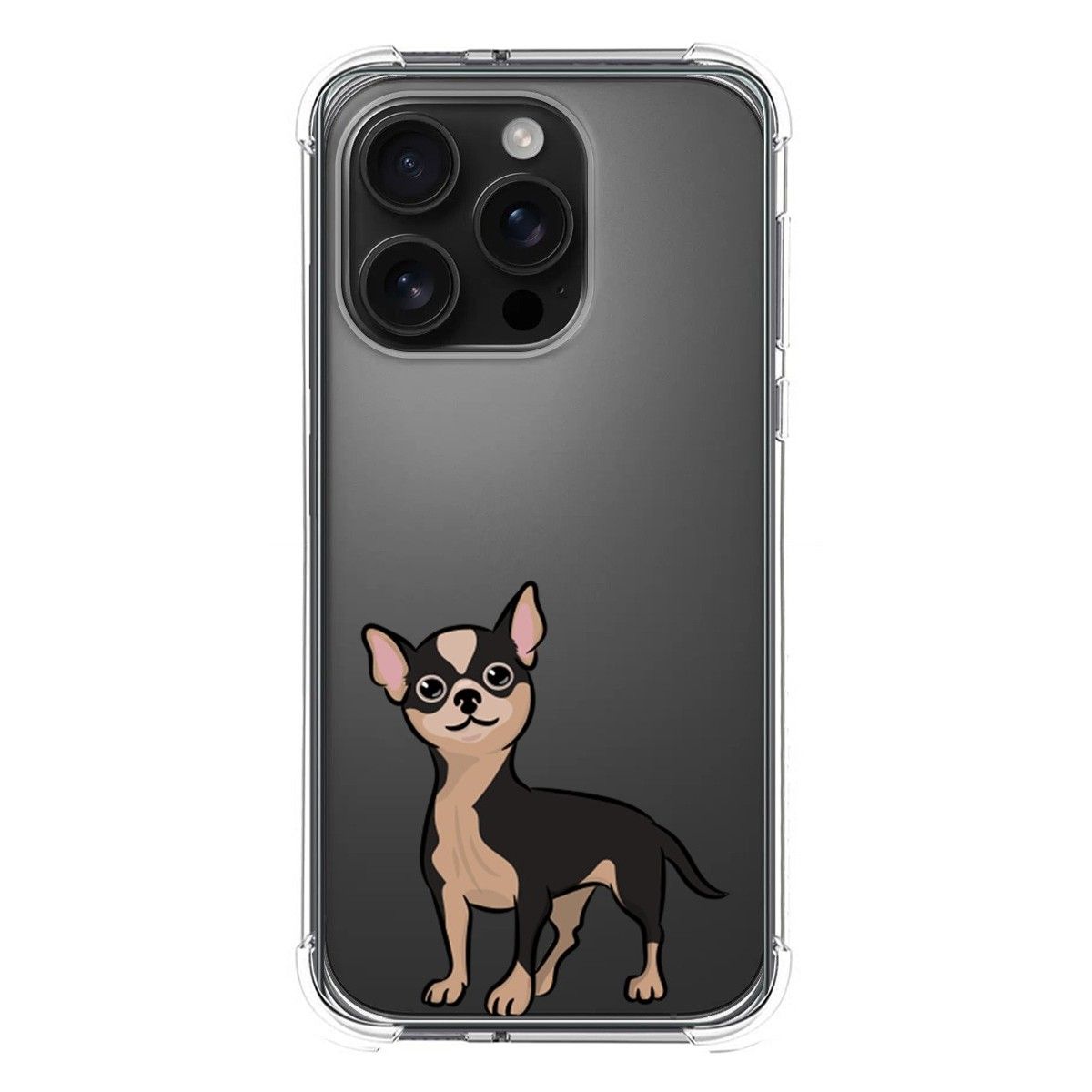 Funda Silicona Antigolpes para Iphone 16 Pro (6.3) diseño Perros 05 Dibujos