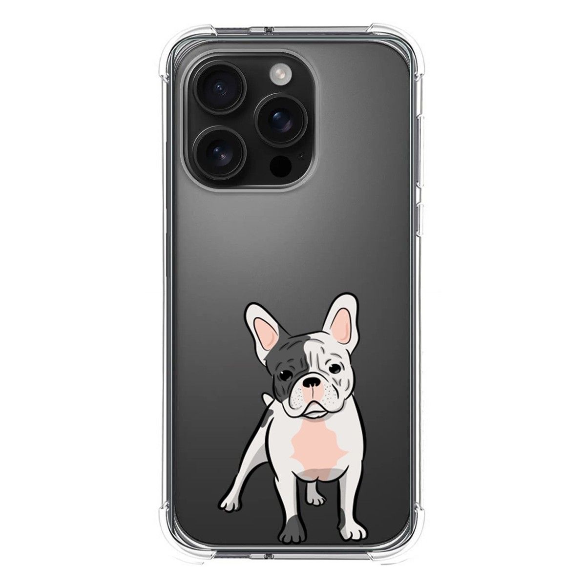 Funda Silicona Antigolpes para Iphone 16 Pro (6.3) diseño Perros 06 Dibujos