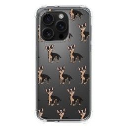 Funda Silicona Antigolpes para Iphone 16 Pro (6.3) diseño Perros 11 Dibujos