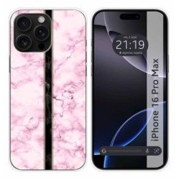 Funda Silicona para Iphone 16 Pro Max (6.9) diseño Mármol 04 Dibujos