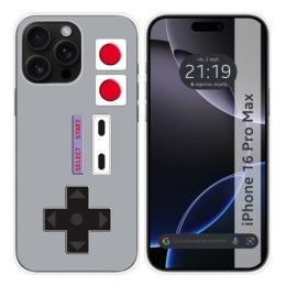 Funda Silicona para Iphone 16 Pro Max (6.9) diseño Consola Dibujos