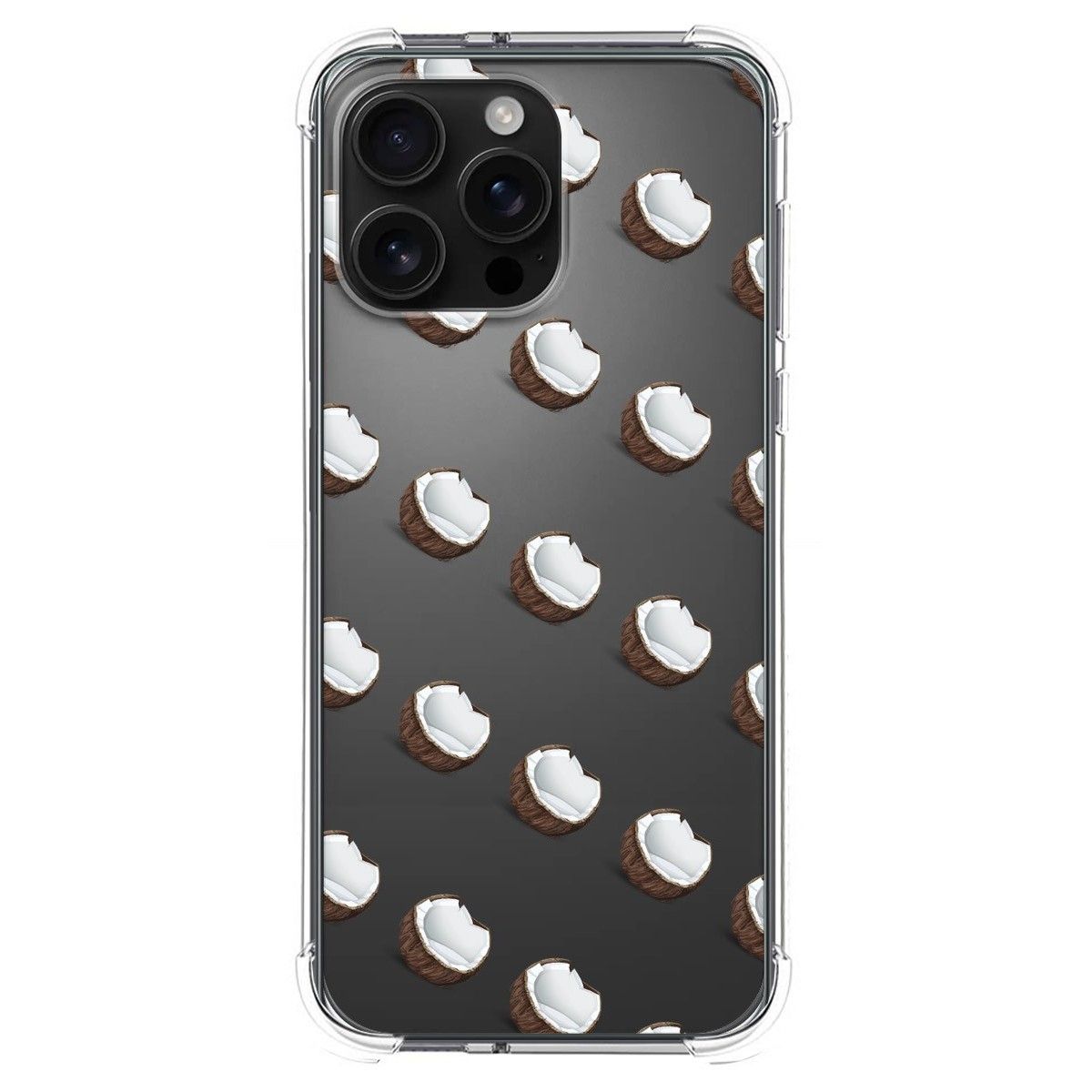 Funda Silicona Antigolpes para Iphone 16 Pro Max (6.9) diseño Cocos Dibujos