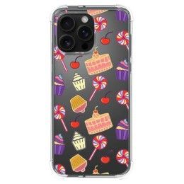 Funda Silicona Antigolpes para Iphone 16 Pro Max (6.9) diseño Dulces 01 Dibujos