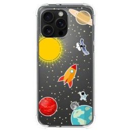 Funda Silicona Antigolpes para Iphone 16 Pro Max (6.9) diseño Espacio Dibujos