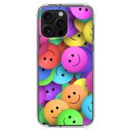 Funda Silicona Antigolpes para Iphone 16 Pro Max (6.9) diseño Smile Dibujos