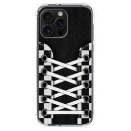 Funda Silicona Antigolpes para Iphone 16 Pro Max (6.9) diseño Zapatillas 03 Dibujos