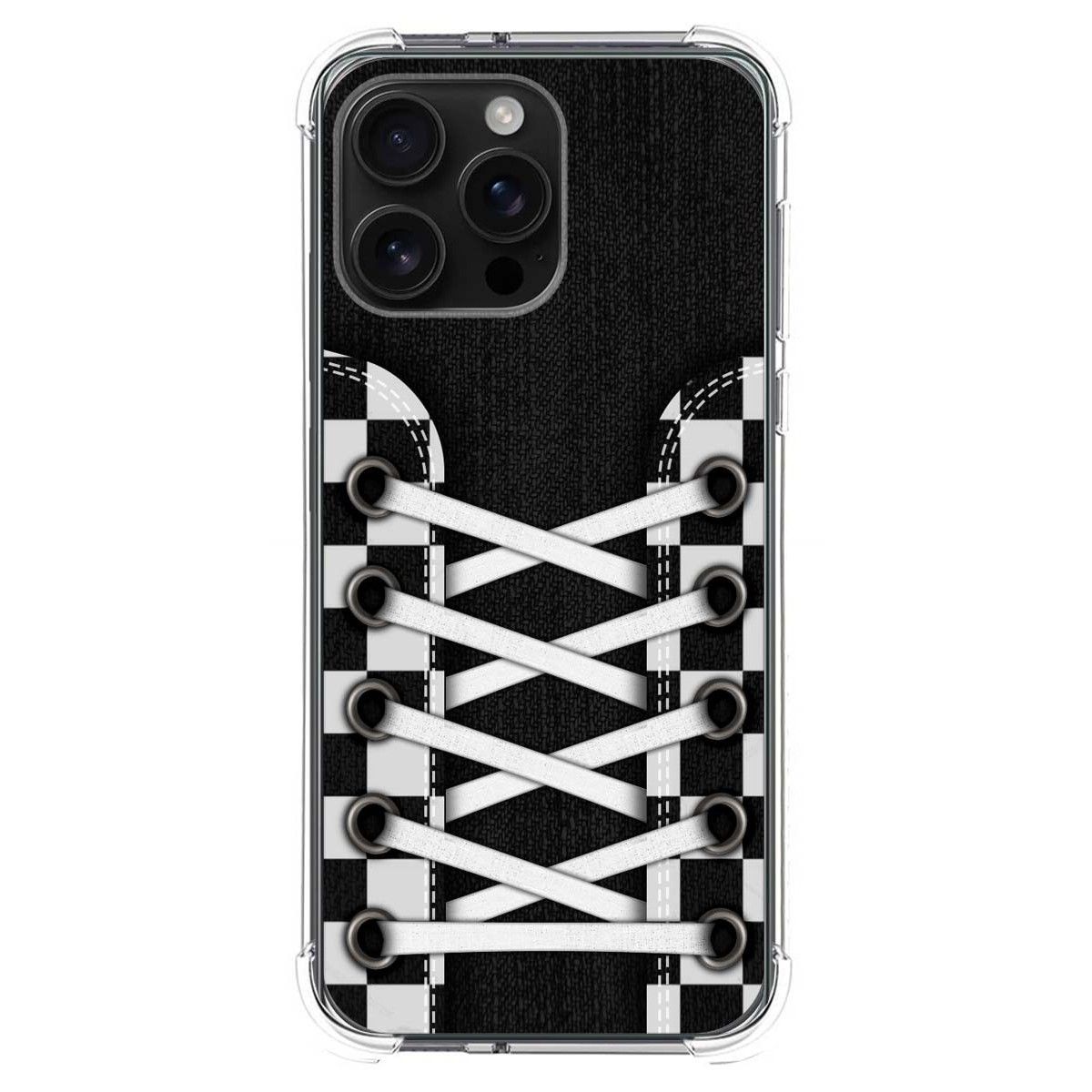 Funda Silicona Antigolpes para Iphone 16 Pro Max (6.9) diseño Zapatillas 03 Dibujos