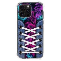 Funda Silicona Antigolpes para Iphone 16 Pro Max (6.9) diseño Zapatillas 07 Dibujos