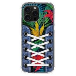 Funda Silicona Antigolpes para Iphone 16 Pro Max (6.9) diseño Zapatillas 12 Dibujos