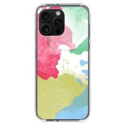 Funda Silicona Antigolpes para Iphone 16 Pro Max (6.9) diseño Acuarela 02 Dibujos