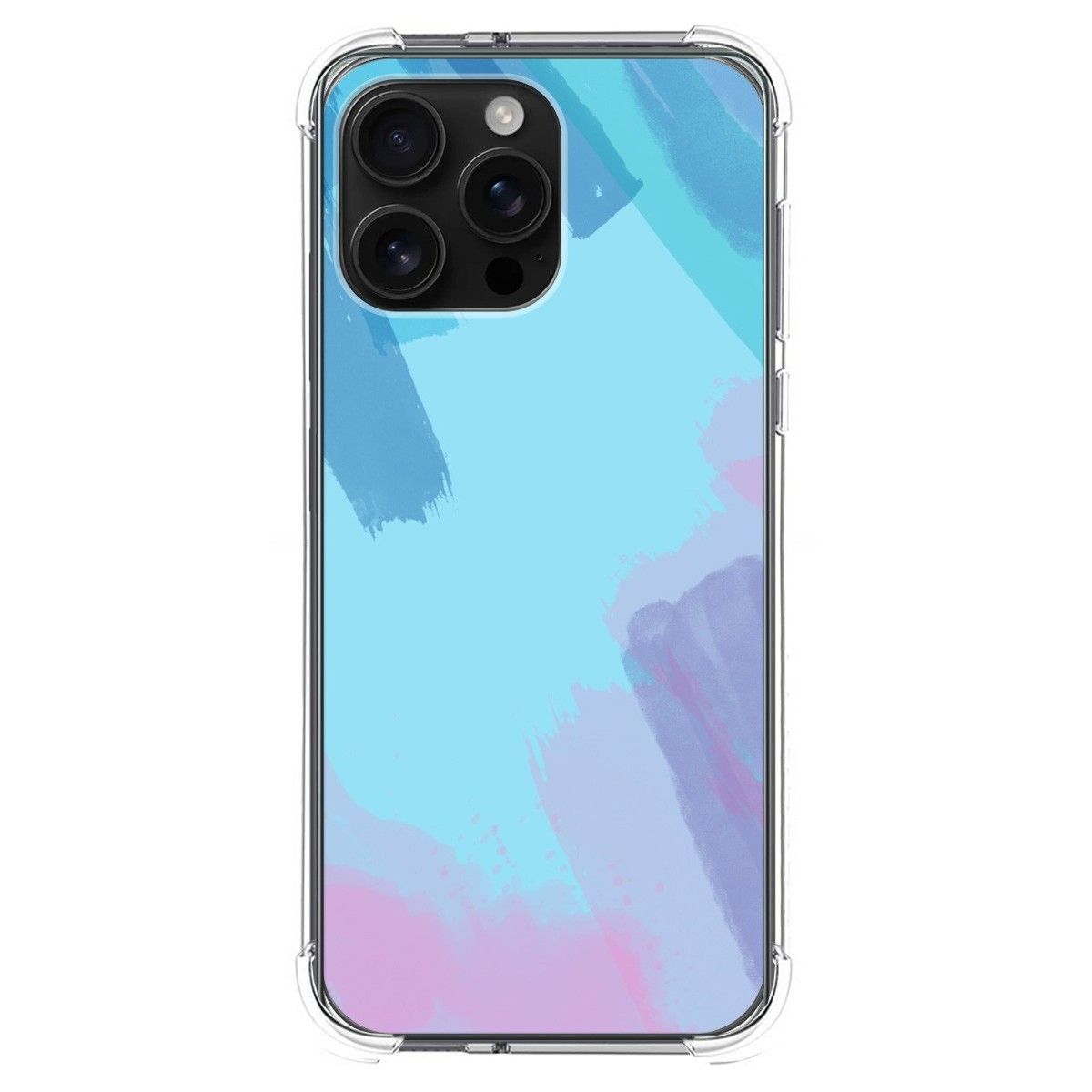 Funda Silicona Antigolpes para Iphone 16 Pro Max (6.9) diseño Acuarela 10 Dibujos