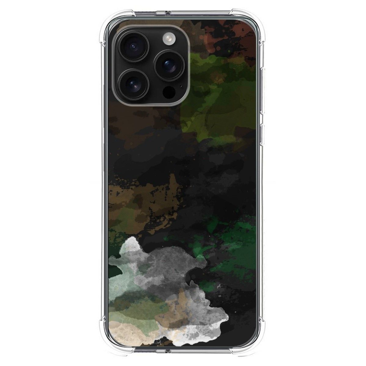 Funda Silicona Antigolpes para Iphone 16 Pro Max (6.9) diseño Acuarela 12 Dibujos