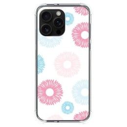 Funda Silicona Antigolpes para Iphone 16 Pro Max (6.9) diseño Flores 06 Dibujos