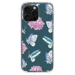 Funda Silicona Antigolpes para Iphone 16 Pro Max (6.9) diseño Flores 10 Dibujos