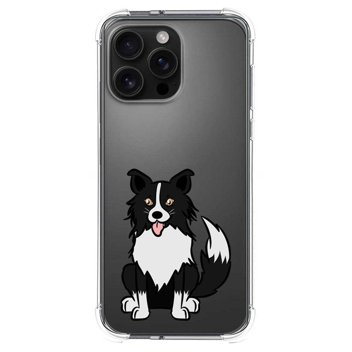 Funda Silicona Antigolpes para Iphone 16 Pro Max (6.9) diseño Perros 01 Dibujos