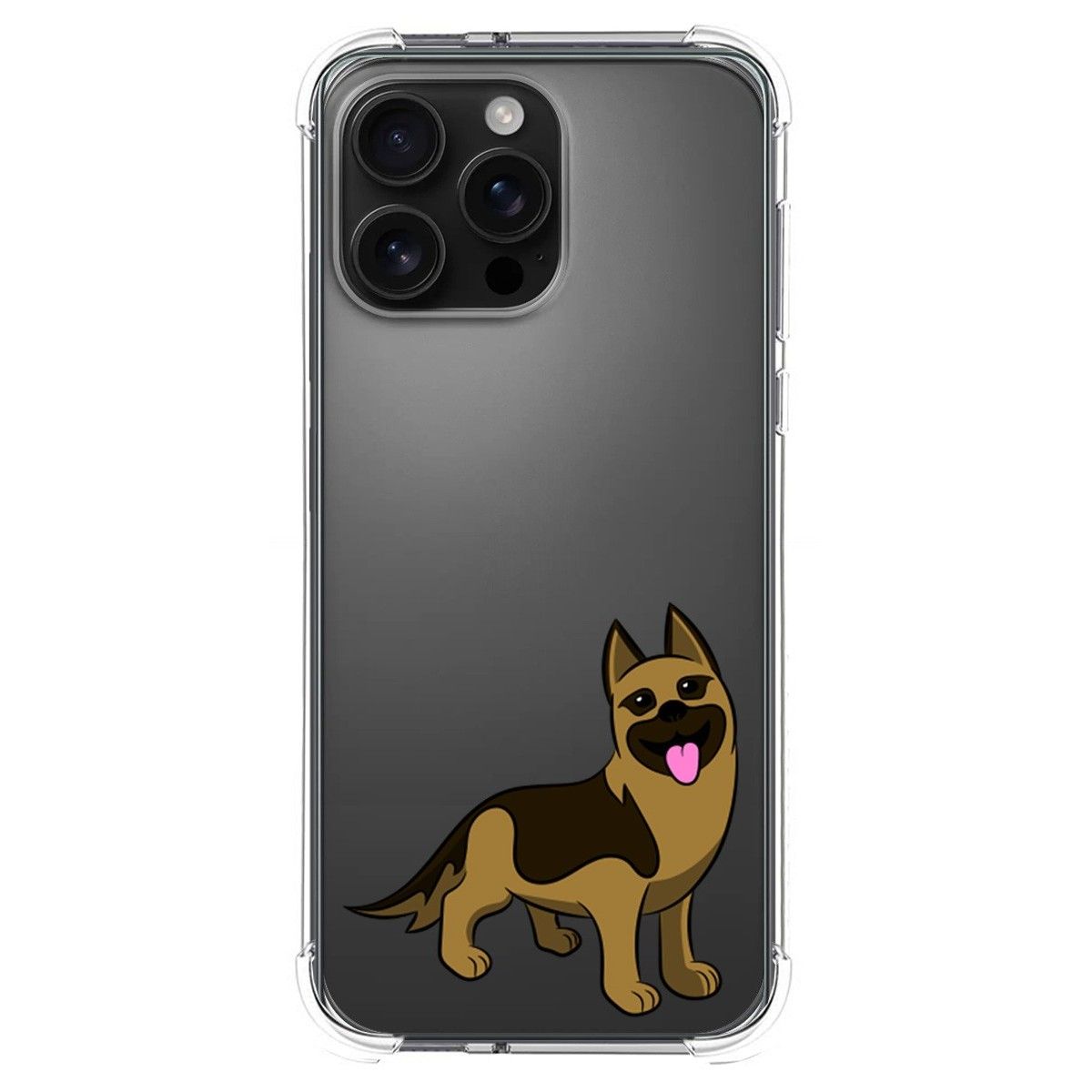 Funda Silicona Antigolpes para Iphone 16 Pro Max (6.9) diseño Perros 03 Dibujos