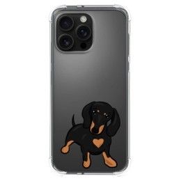 Funda Silicona Antigolpes para Iphone 16 Pro Max (6.9) diseño Perros 04 Dibujos