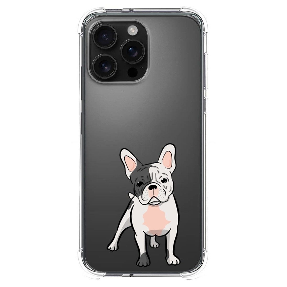 Funda Silicona Antigolpes para Iphone 16 Pro Max (6.9) diseño Perros 06 Dibujos