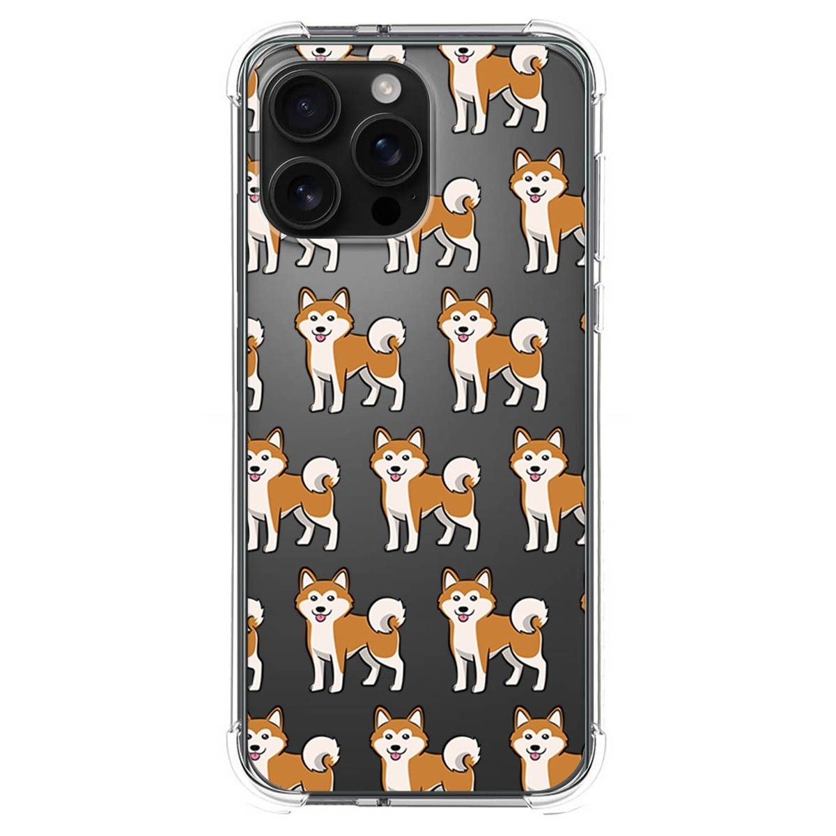 Funda Silicona Antigolpes para Iphone 16 Pro Max (6.9) diseño Perros 08 Dibujos