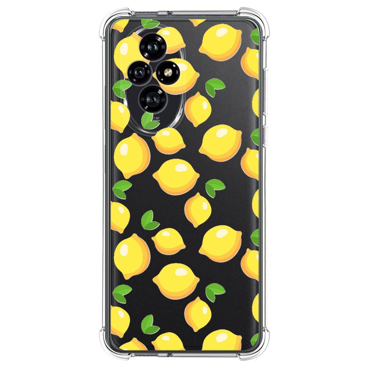 Funda Silicona Antigolpes para Huawei Honor 200 5G diseño Limones Dibujos