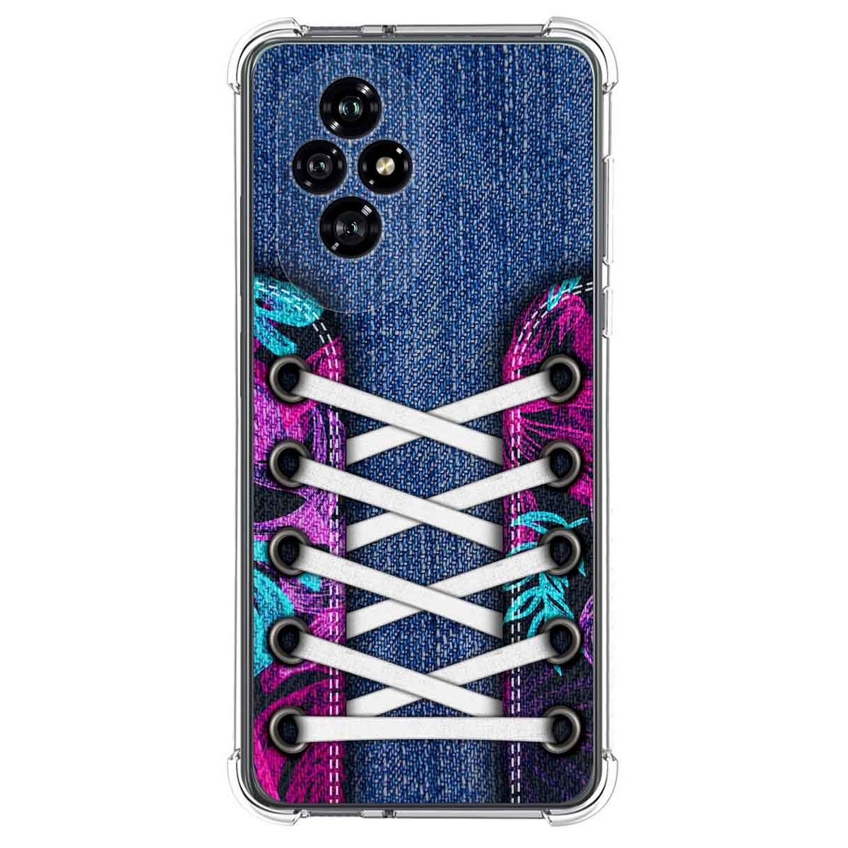 Funda Silicona Antigolpes para Huawei Honor 200 5G diseño Zapatillas 06 Dibujos