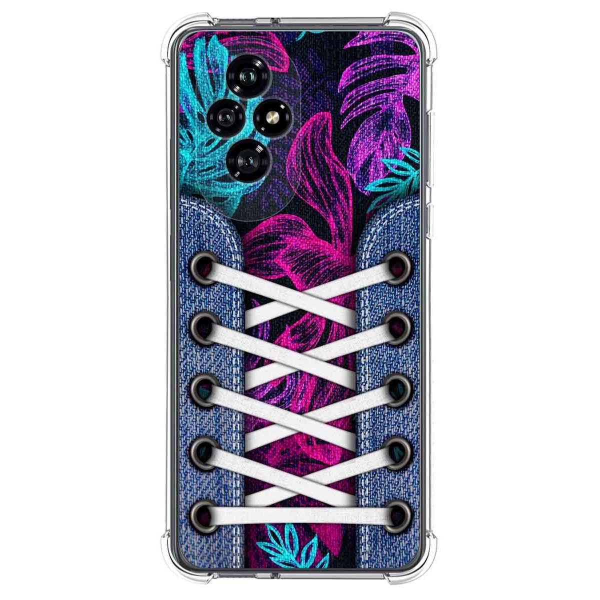 Funda Silicona Antigolpes para Huawei Honor 200 5G diseño Zapatillas 07 Dibujos