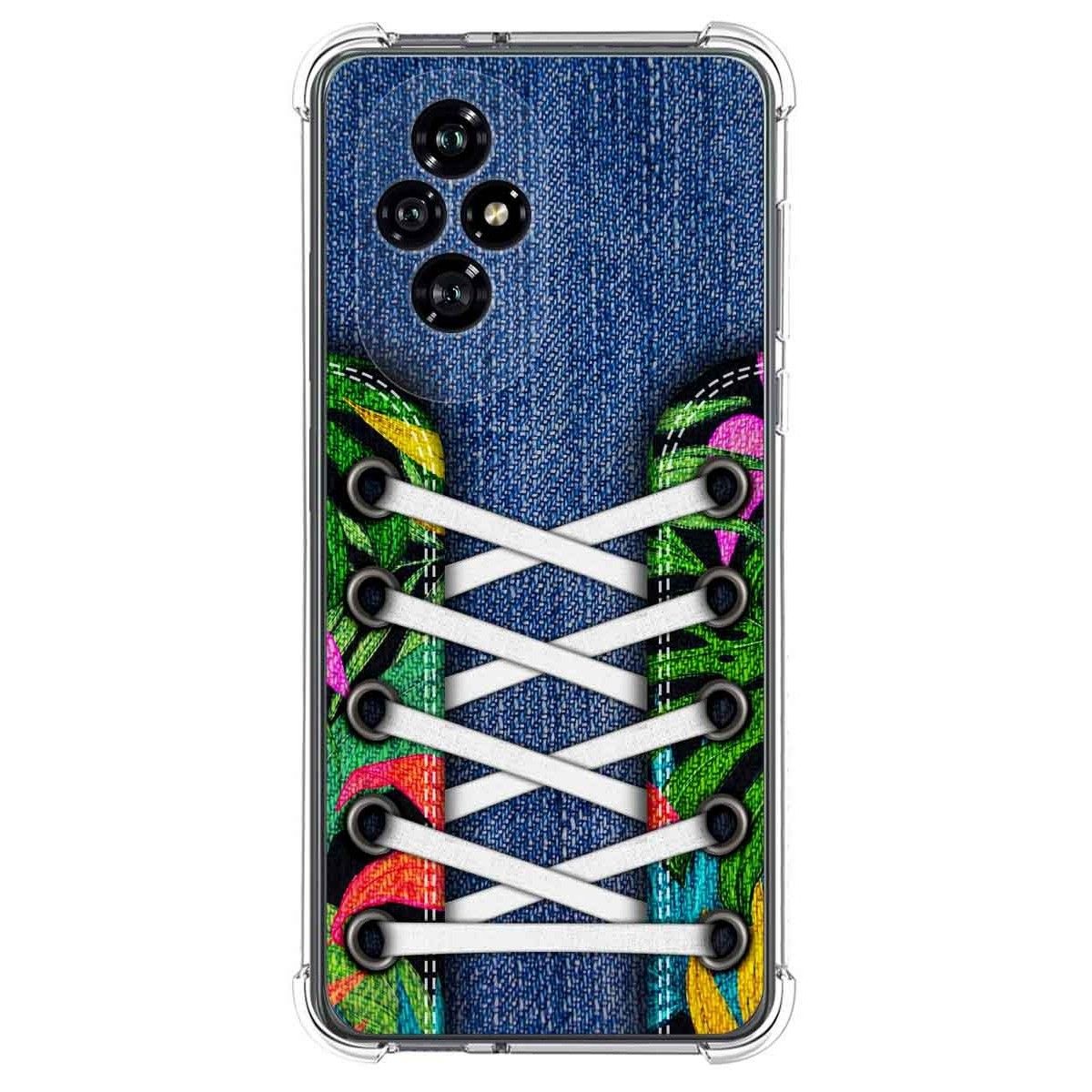 Funda Silicona Antigolpes para Huawei Honor 200 5G diseño Zapatillas 13 Dibujos