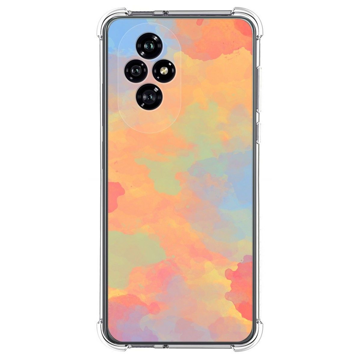 Funda Silicona Antigolpes para Huawei Honor 200 5G diseño Acuarela 08 Dibujos